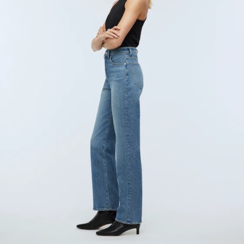 Madewell NWT 90s Strait Jean